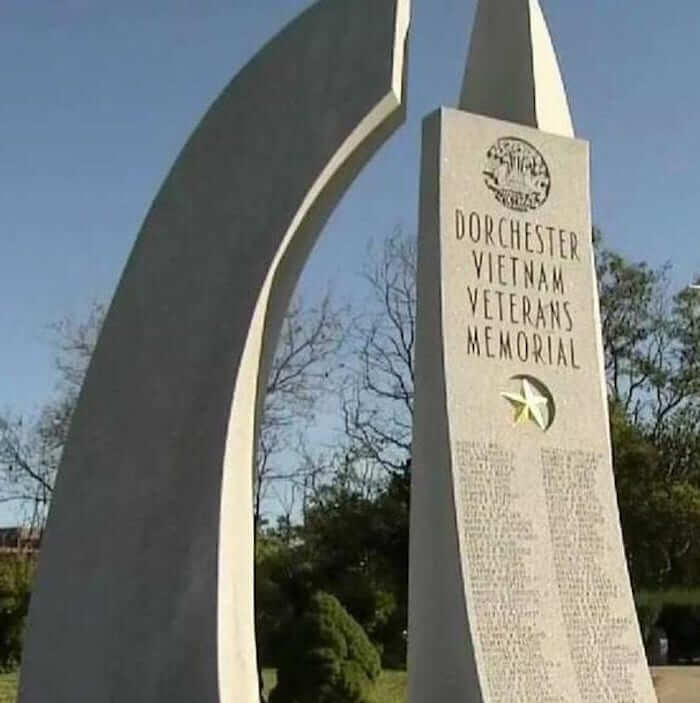 Honor + Remember: Dorchester Vietnam Veterans Memorial - Caught In Dot