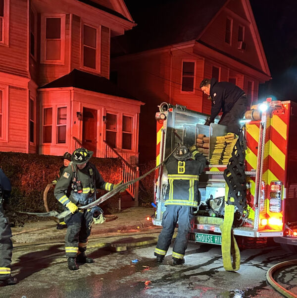 Fire in Dorchester on Dever Street - Caught In Dot
