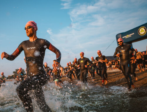 Athletes swim, bike, run, and celebrate on Carson Beach for 17th Annual Boston Triathlon