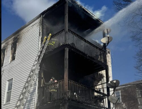 2 Alarm Fire on Fuller Street in Dorchester on Wednesday Afternoon