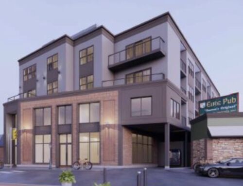 Development Plans Filed to Replace Former American Legion Post on Gallivan Blvd. with Condos + Retail